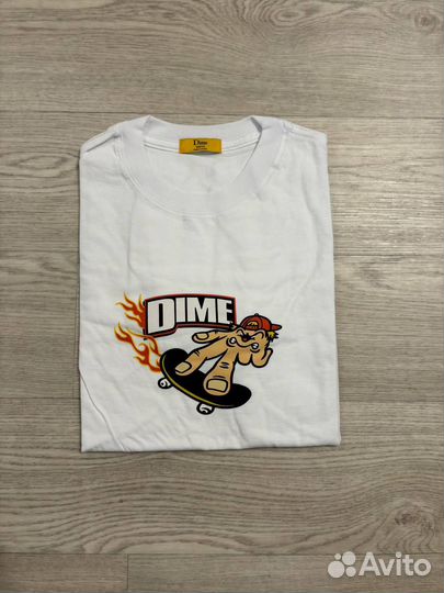 Dime Decker T-Shirt White -M