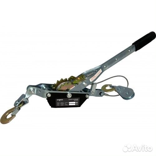 Лебедка ручная рычажная гаражная 2т
