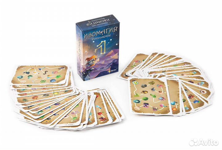 Настольная игра Изомагия + дополнение
