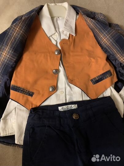 Костюм классический детский на мальчика 104 р