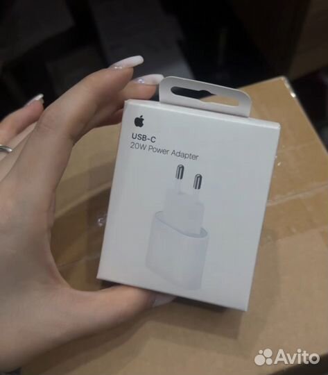 Адаптер(зарядка) на iPhone USB-C 20W, Оригинал