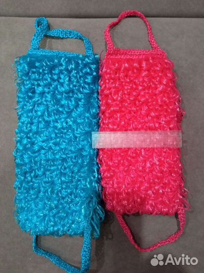 Мочалка ручная вязка