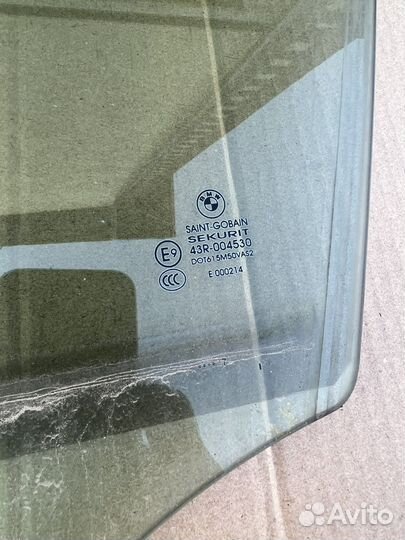 Стекло передней левой двери Bmw X5 E70