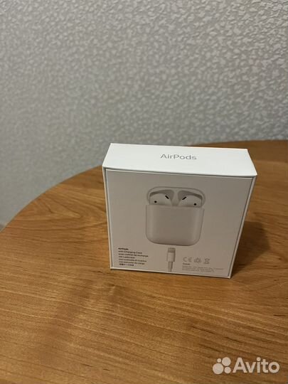 Беспроводные наушники apple airpods 2