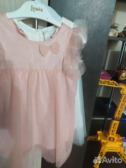Платье для девочки 86 и 80