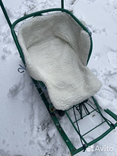 Санки на колесах