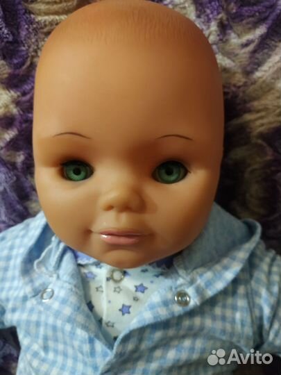 Пупс мягконабивной ГДР, рост 60 см