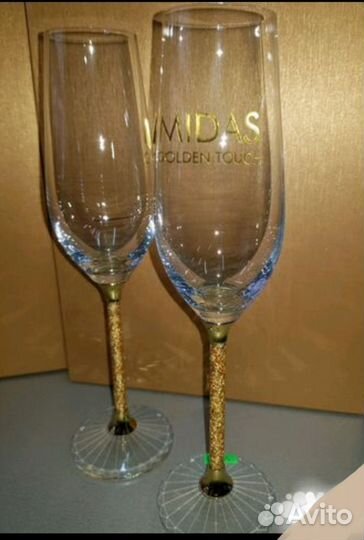 Бокалы для вина шампанского виски Midas