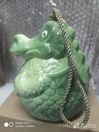 Сувенир-колокольчик Дракон Винтаж