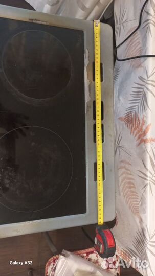 Плита электрическая бу с духовкой, стеклокерамика