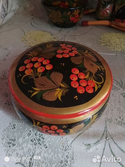 Посуда хохлома