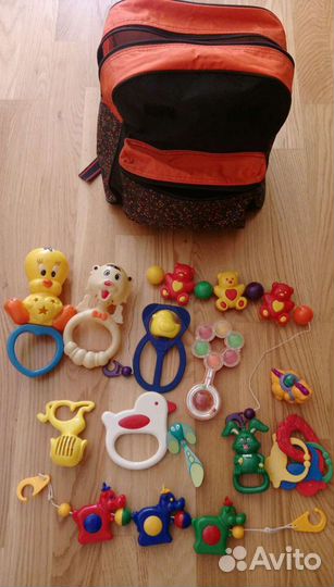 Рюкзак детский+игрушки(для 