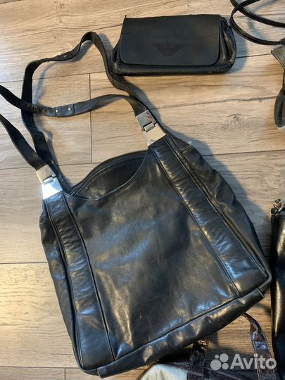 Кожаные женские сумки бу