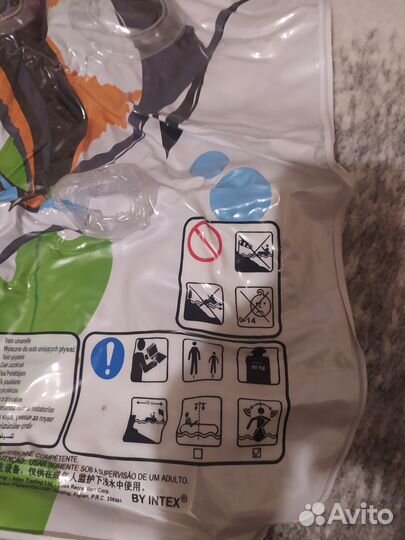 Надувной матрас для плавания ватрушка плюшка