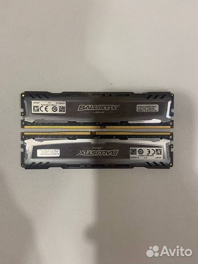 Оперативная память ddr4 crucial Ballistix Sport