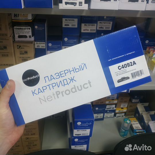 Картридж HP C4092A Canon EP-22 NetProduct новый