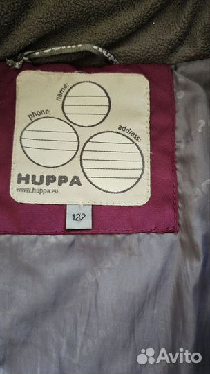 Пальто зимнее для девочки Huppa