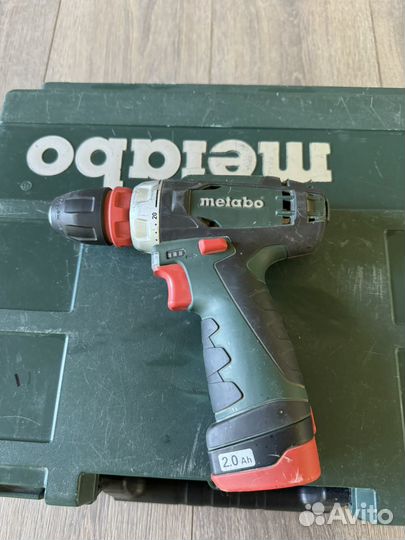 Дрель шуруповерт metabo powermaxx bs