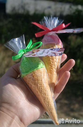 Мороженое из мыла ручной работы