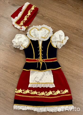 Новогодний костюм Красная шапочка