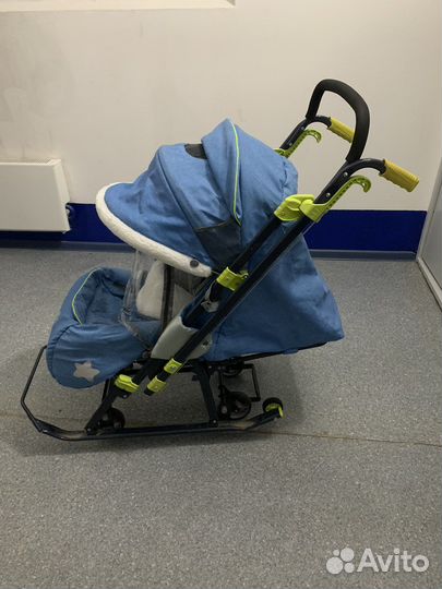 Коляска санки