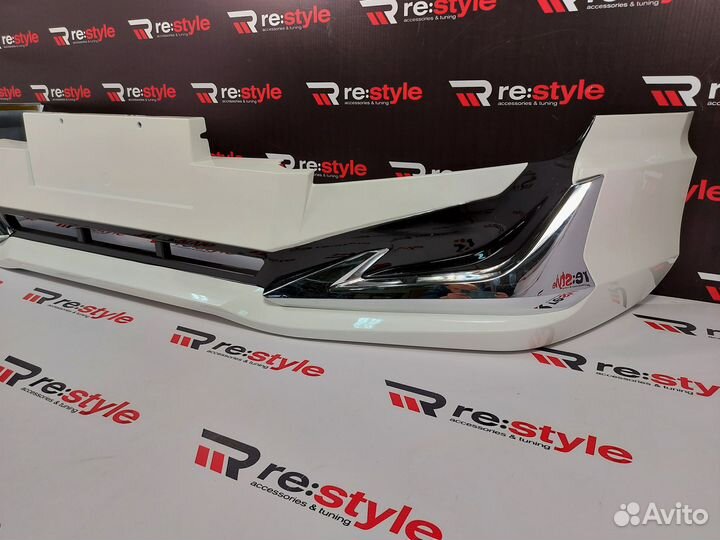 Губа передняя Prado 120 Modellista Белый перл