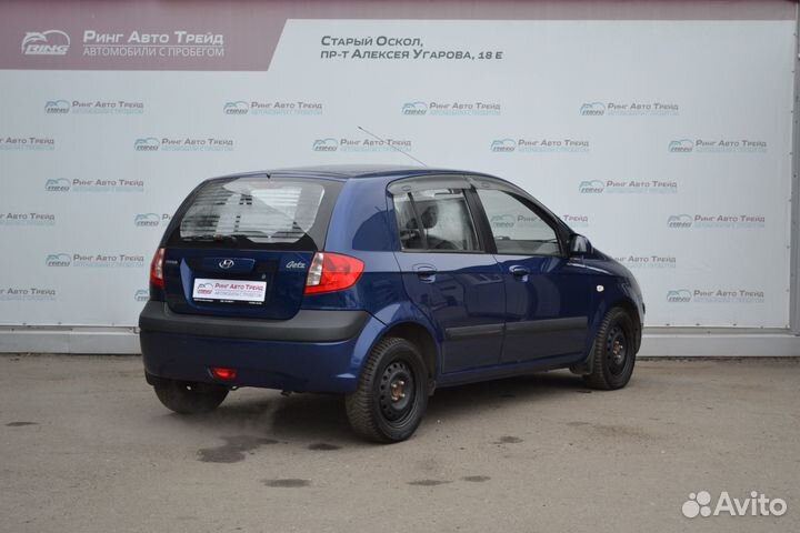 Hyundai Getz 1.4 AT, 2007, 182 260 км