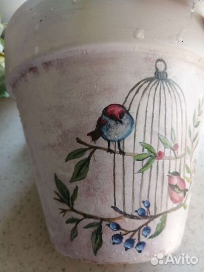 Горшок керамический