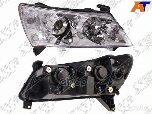 Фара хром Geely Emgrand 4D 09- Правая (ST-1A3-1