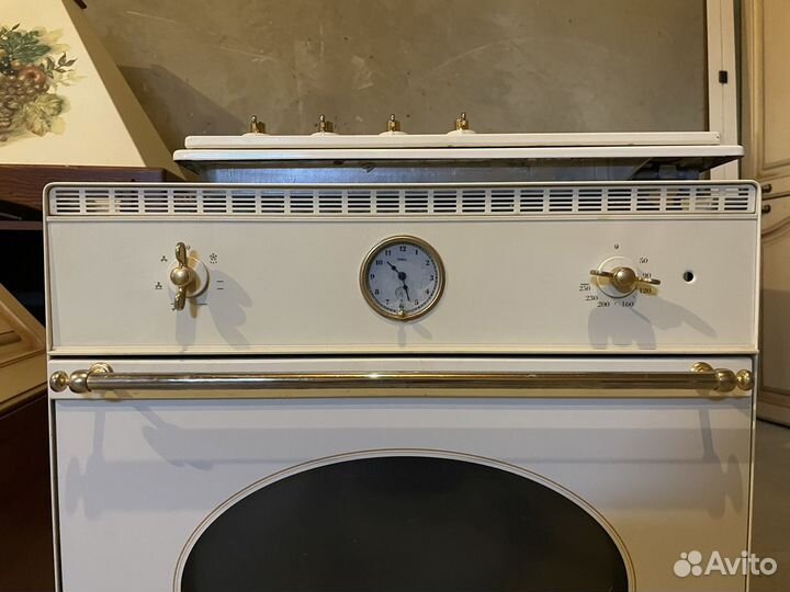 Газовая варочная панель и эл. духовой шкаф smeg