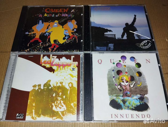 Queen, Led Zeppelin, Deep Purple, ELO. CD