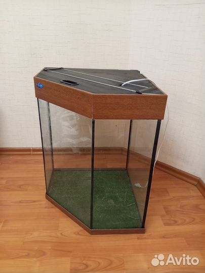 Аквариум террариум угловой