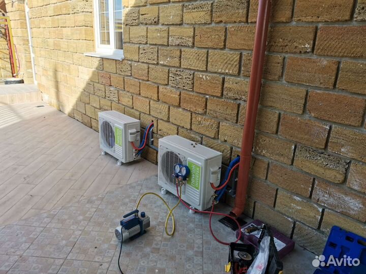 Установка, заправка, сервис, ремонт кондиционеров