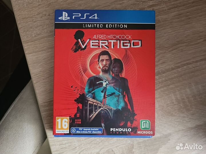 Диск ps4/ps5 Alfred Hitchcock Vertigo Limited