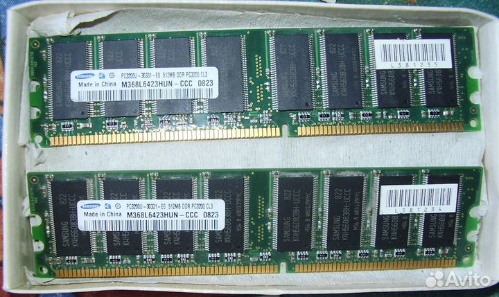 Оперативная память DDR, DDR2 и DDR3