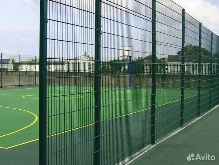 Заборы из 2D сетки под ключ