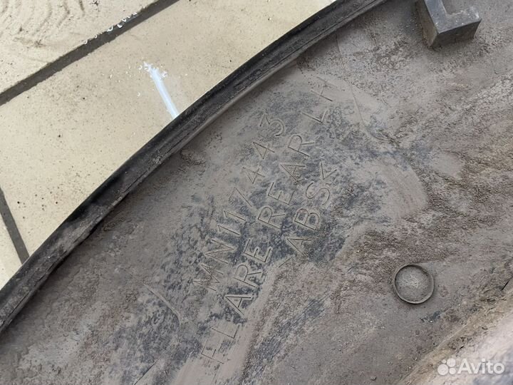 Расширители фендера митсубиси L200