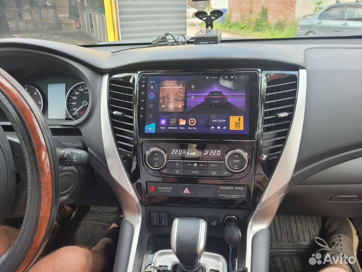 Android магнитола Pajero Sport 2016-20, есть Teyes