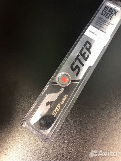 Новые лезвия step black steel ST edge на bauer