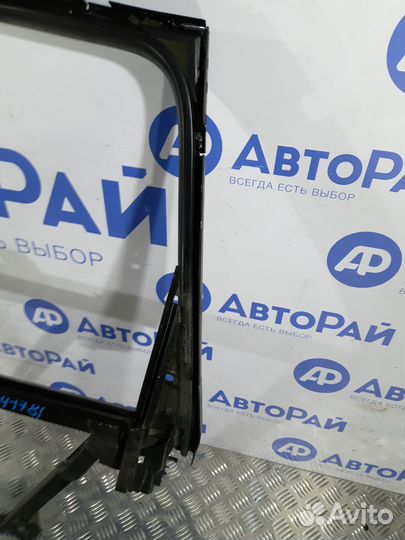 Б/У Рама двери задняя левая VW Touareg 2002#001