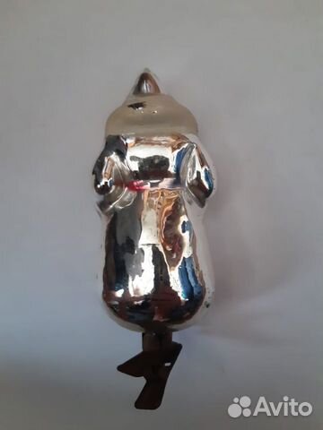 Елочная игрушка СССР на прищепке