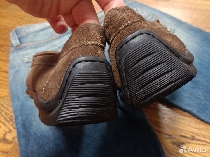 Мокасины мужские Ecco 42(28см) новые оригинал