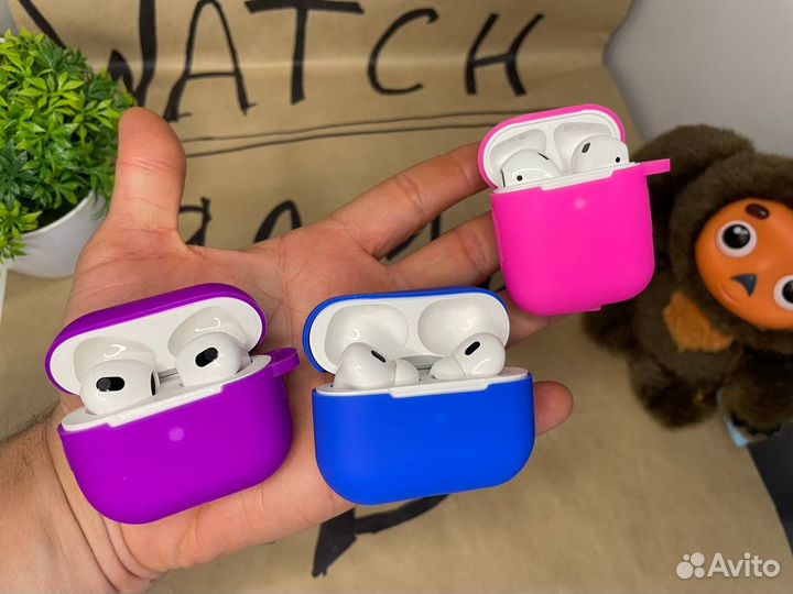 Airpods 2/3/pro 2 + чехол (чип Airoha 1562 a)
