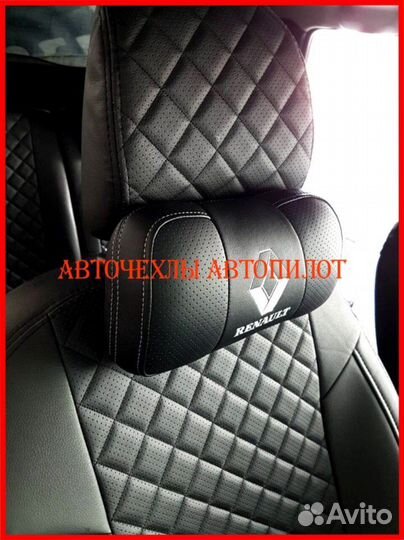 Чехлы Автопилот Renault Duster 2 из экокожи чёрные