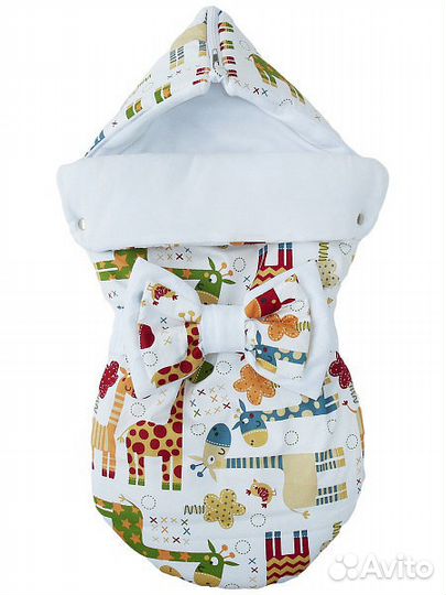 Конверт на выписку жирафики Lovely care демисезон