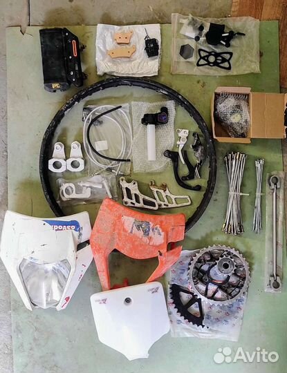 Запчасти китайских мото