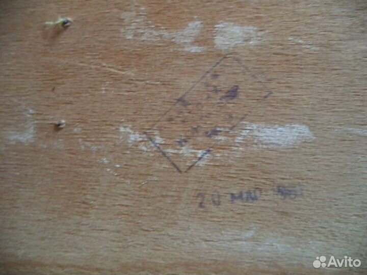 Настенные механические часы очз