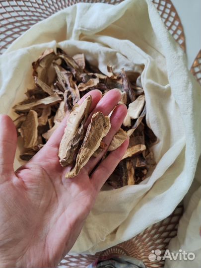 Сухие грибы микс белые