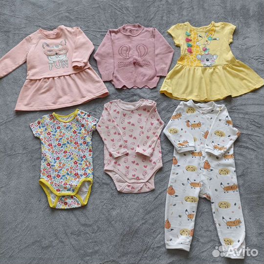 Вещи пакетом на девочку