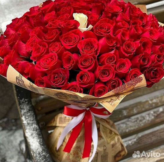 Высокие розы Гигантские розы Доставка цветов